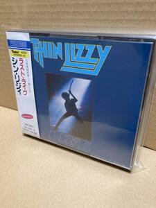 w/ RARE OBI！美盤CD x2帯付！シン・リジィ Thin Lizzy Life Live ラスト・ライブ Vertigo PPD-3009/10 旧規格盤 BURRN JAILBREAK JAPAN NM