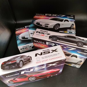 Σ未使用品【ラジコン 4台 セット NSX RX-7 スーパーカー スポーツカー 童心 レース おもちゃ 玩具 詰め合わせ 新品 未使用品】HO9470