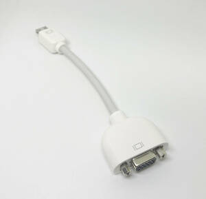 即決★Apple Mac用 mini DVI-VGA(D-sub)　変換アダプター