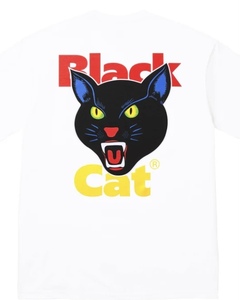 supreme Black Cat Tee シュプリーム ブラック キャット フルロゴ 白 ホワイト 店舗購入 半タグ付き！ 新品未使用品！