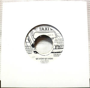 試聴 ジャマイカ 7inch. ダンスホール REGGAEカバー AMBLIQUE / QUANDO QUANDO □Sly Dunbar Sly & Robbie ラテン 強力ブレイク hip hop