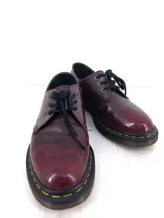 【Dr.Martens】3ホールシューズ　赤黒