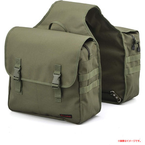 D2856YO ◆1220_2凹【アウトレット品】サイドバッグ 15L+15L ヘンリービギンズ 99704 サドルバッグ 振り分け未使用