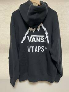 WTAPS×VANS　ダブルタップス　バンス　コラボ　スウェット　パーカー　フーディー　サイズ02　ブラック