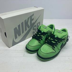 268-AR15) 未使用 THE POWERPUFF GIRLS x NIKE SB DUNK LOW PRO QS BUTTERCUP FZ8319-300 US 8.5 26.5cm ナイキ ダンク スニーカー 