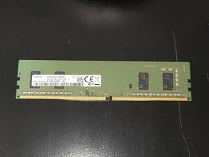 【動作確認済】SAMSUNG DDR4 4GB 1枚 DIMM PC4-2400T M378A5244BB0-CRC 一般デスクトップPC向けメモリー 中古品