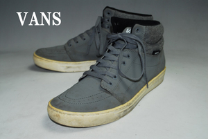 DSC7218/期間限定！早い者勝ち！バンズ/VANS/27.5㎝/エラ/MID/灰/US9.5/口コミ高評価！圧巻の存在感！注目の１足！