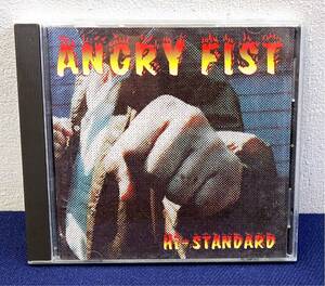 CDA07303 帯付 Hi-STANDARD/ANGRY FIST CD ポスター付 ハイスタンダード/アングリーフィスト