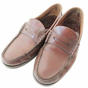 パラブーツ Paraboot コイン ペニー ローファー レザー 革靴 ビジネス 5 25cm ブラウン 茶 1002 メンズ