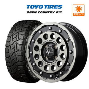 サマータイヤ ホイール 4本 MID ナイトロパワー H12 ショットガン TOYO オープンカントリー R/T 155/65R14