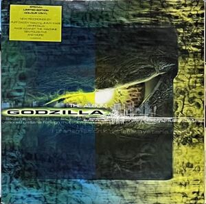 【 Godzilla Album Soundtrack 】2LP Vinyl ゴジラ サウンドトラック O.S.T. Rage Against the Machine Jimmy Page Foo Fighters Green Day