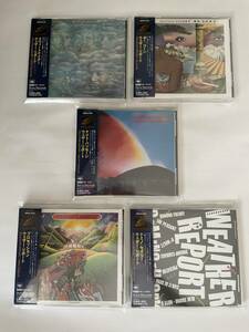 中古CD ウェザー・リポート 9タイトル ジョー・ザヴィヌル ウェイン・ショーター ジャコ・パストリアス Weather Report Jaco Pastorius