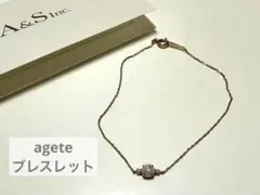 agete アガット ブレスレット K10