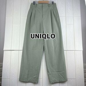 ユニクロ　UNIQLO レディースワイドパンツ　サイズ38(M)