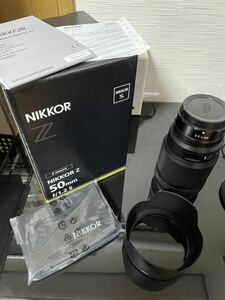 ニコン Nikon NIKKOR Z 50mm f/1.2 S z6 z6Ⅱ z7 z8 z9 雨天未使用　防湿庫保管　送料無料