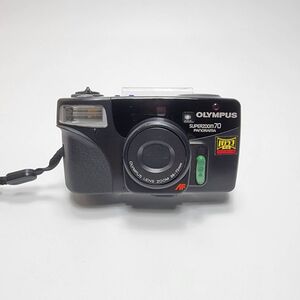 ●OLYMPUS フィルムカメラ●SUPER ZOOM70 オリンパス パノラマズーム 中古品 Used 動作確認済 訳あり品 カメラ光学機器シリーズ k-92152