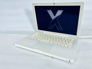 R7854B 【旧Mac】 Apple MacBook A1181 13.3型/Core2Duo2.4GHz/メモリ2GB/HDD160GB/DVD-RW/Leopard10.5.1/