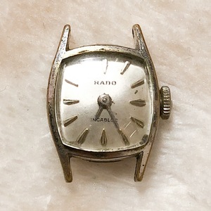 【時計●Rado(ラドー) Incabloc 17石 676 手巻き 銀×銀／動作確認済(3199)】