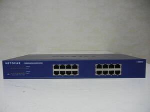 《》【中古】NETGEAR JGS516v2 16ポート ギガビットイーサネットスイッチ