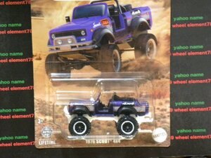 即決☆☆MB 1976 SCOUT 4X4 OFF ROAD RALLY オフロード　ラリー MACHBOX マッチボックス