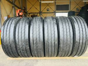 ◆215/70R17.5 118/116 L LT◆ DUNLOP ENASAVE SPLT38 トラック用夏タイヤ　6本セット