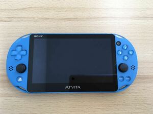 １円【PSVITA 】SONY PlayStation VITA Playstation Vita アクアブルー ソニー ブルー プレイステーションヴィータ 