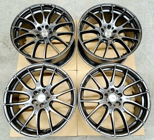 【美品】RAYS HOMURA 2×7R ホイール 4本 21インチ 9.0J 10J 120 トヨタ アルファード ヴェルファイア シビック BMW レイズ ホムラ