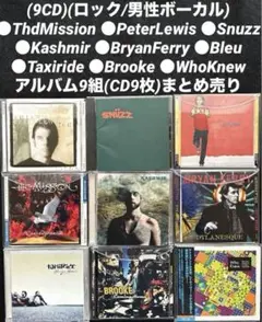 (9CD)(ロック/男性ボーカル)PeterLewis/他 、CD9枚まとめ売り