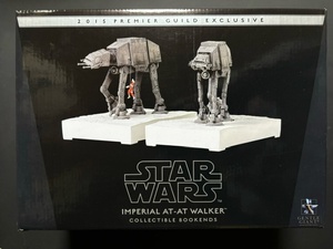 ★GENTLE GIANT★STAR WARS★2015 PREMIER GUILD EXCLUSIVE★IMPERIAL AT-AT WALKER★COLLECTIBLE BOOKENDS★