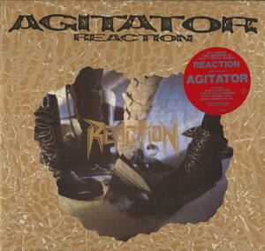 リアクション REACTION / AGITATOR / VIH-28277 (LP0572) 直筆サイン付属 ジャパメタ へヴィーメタル ハードロック