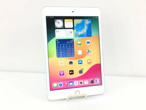 〇【良品】au iPad mini 第5世代 Wi-Fi＋Cellularモデル 256GB A2124(MUXD2J/A) シルバー 〇判定 動作品