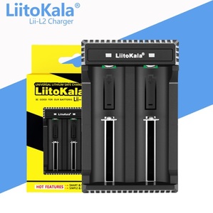 送料無料　LiitoKala 充電器　Lii-L2　USB入力　リチウム電池　2本用　18650 他多数に使用可能