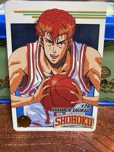 スラムダンクカードダス　SLAM DUNK#26 桜木花道 　バンダイ　1994当時物　送料無料