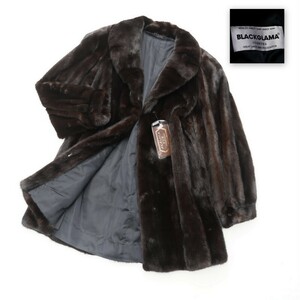 GP9298：ブラックグラマ 《定価158万円》 AKASAKA FUR*ミンク*最高級毛皮*マホガニーミンク*ファーコート*ファージャケット*サイズ11