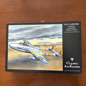 Classic Airframes 1/48 D.H.Vampire trainers (Austria,Japan&Iraq)