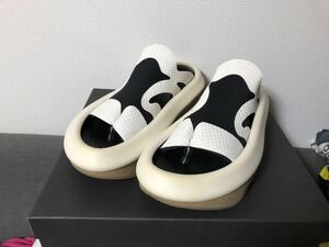 midorikawa ryo 厚底サンダル 27 NINJA SANDAL ブラック 白 ガム