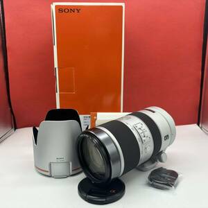 ◆ 【防湿庫保管品】 SONY α 70-400mm F4-5.6 G SSM カメラ レンズ Aマウント 箱付き AF動作確認済 ソニー