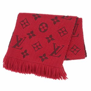 【DJ】LOUIS VUITTON / ルイヴィトン エシャルプ ロゴマニア モノグラム ニットマフラー シルク混 M72432 送料無料 HM3378973989M