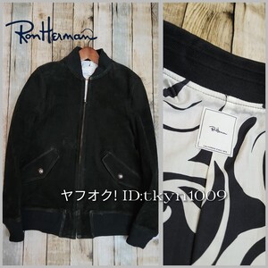 Ron Herman CALIFORNIA ロンハーマン 定価 ¥350,000 逗子マリーナ限定! Cow Leather Jacket カウレザージャケット 