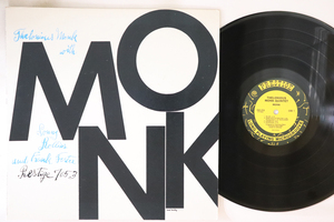 LP Thelonious Monk, Sonny Rollins, Frank OJC016 ORIGINAL JAZZ CLASSICS US Vinyl /00260