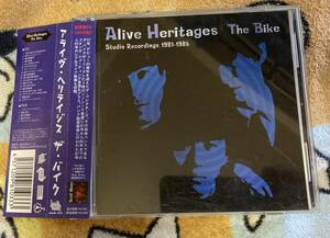 激レア廃盤/帯付CD&DVD2枚組!!THE COLLECTORS(コレクターズ)の前身THE BIKE(ザ・バイク)「Alive Heritages Studio Recordings 1981-1985」