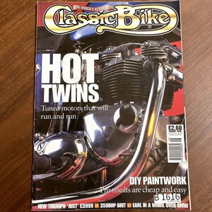 B1616　1998 年　「Classic Bike」クラシックバイク 英国 旧車 雑誌　ヴィンテージバイク　英国車 　　ビンテージ　自動車