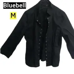 【一点物】 Bluebell ジャケット Mサイズ 黒 ブラック色 -a27