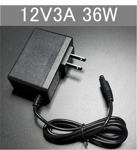 汎用 ACアダプター 12V3A 外付けHDD対応 プラグサイズ5.5×2.5/2.1mm（12V 2.5A、2A、1.5A) AC/DC スイッチング 電源 アダプター、