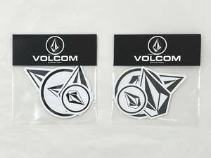 VOLCOM ボルコム D6711499BWH① ステッカー StickerPack 5枚入り×2セット ストーンロゴ StoneLogo シール ヴォルコム 新品 即決 送料無料