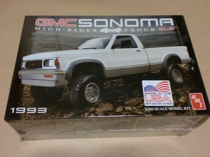 AMT 1/20 GMC ソノマ 1993 ピックアップトラック 4×4 SONOMA HIGH-RIDER TRUCK SLE amt 1057　　　