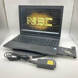 【処分品】NEC VersaPro VX PC-VKL24XZG1 CPU Core i3 7100U RAM4GB SSD128GB DVD テンキー Windows11 Office 中古 PC ノートパソコン 9