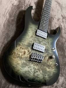 Ibanez Premium RG1121PB Charcoal Black Burst 定価198,000円