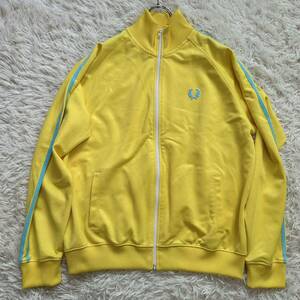 【FRED PERRY】フレッドペリー L トラックジャケット イエロー