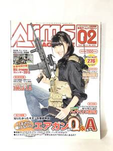 Arms MAGAZINE 月刊アームズマガジン 2013.02 NO.296 特集 いまさら聞けないエアガンQ&A ホビージャパン 平成25年 2501-021M